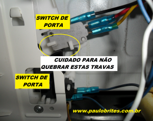 Localização dos switches