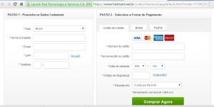 Página para compra do livro no Hotmart