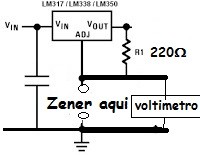 Modificação para o circuito identificador da tensão se Zener