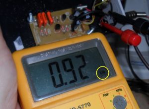 Medindo a frequência do oscilador