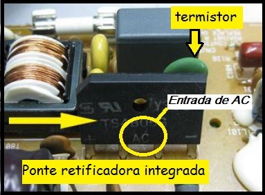 Fig.10 - Ponte retificadora integrada