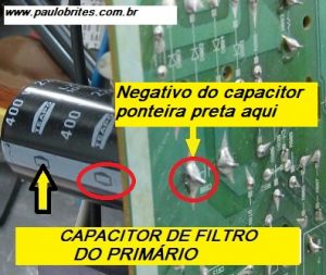 Fig. 3 - Medindo tensão do lado HOT