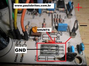 Shunts para medida de corrente