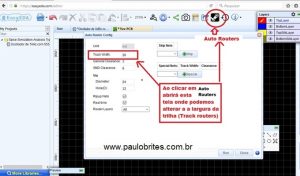 Fig. 20 – Janela Auto router