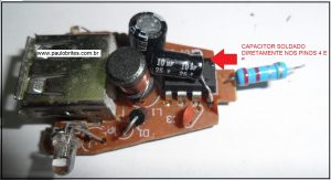 Fig. 6 – Reposicionando o capacitor de filtro