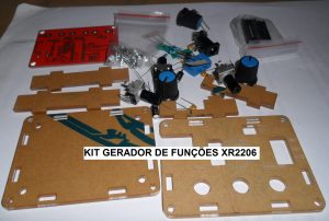 Kit do Gerador de funções com XR2206